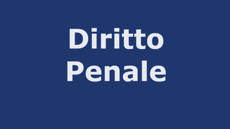 diritto penale